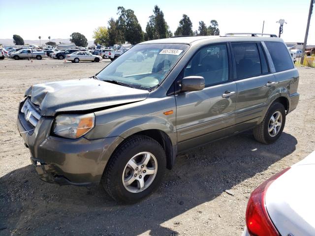 HONDA PILOT EXL 2007 5fnyf18517b016565