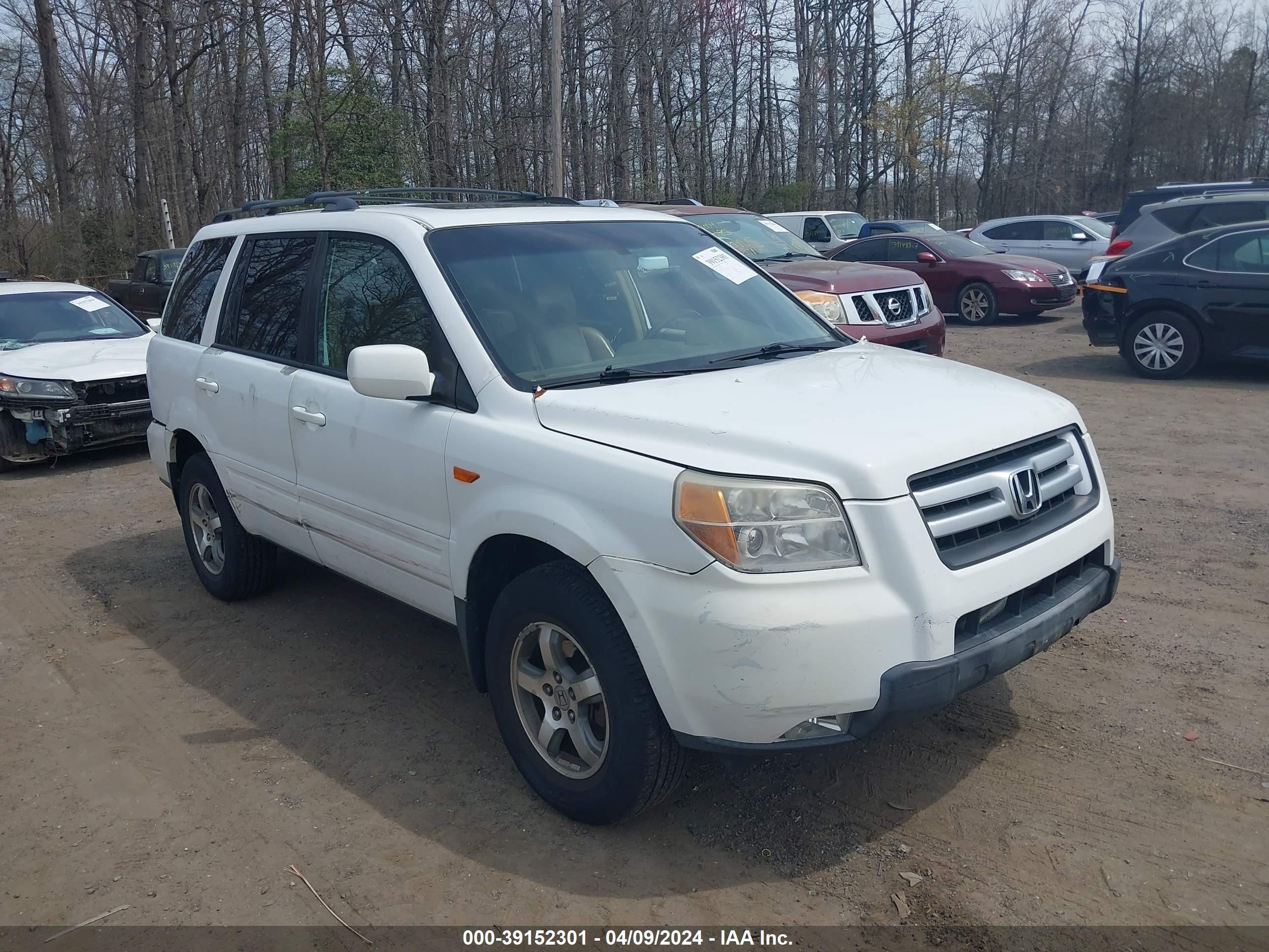 HONDA PILOT 2008 5fnyf18518b010234