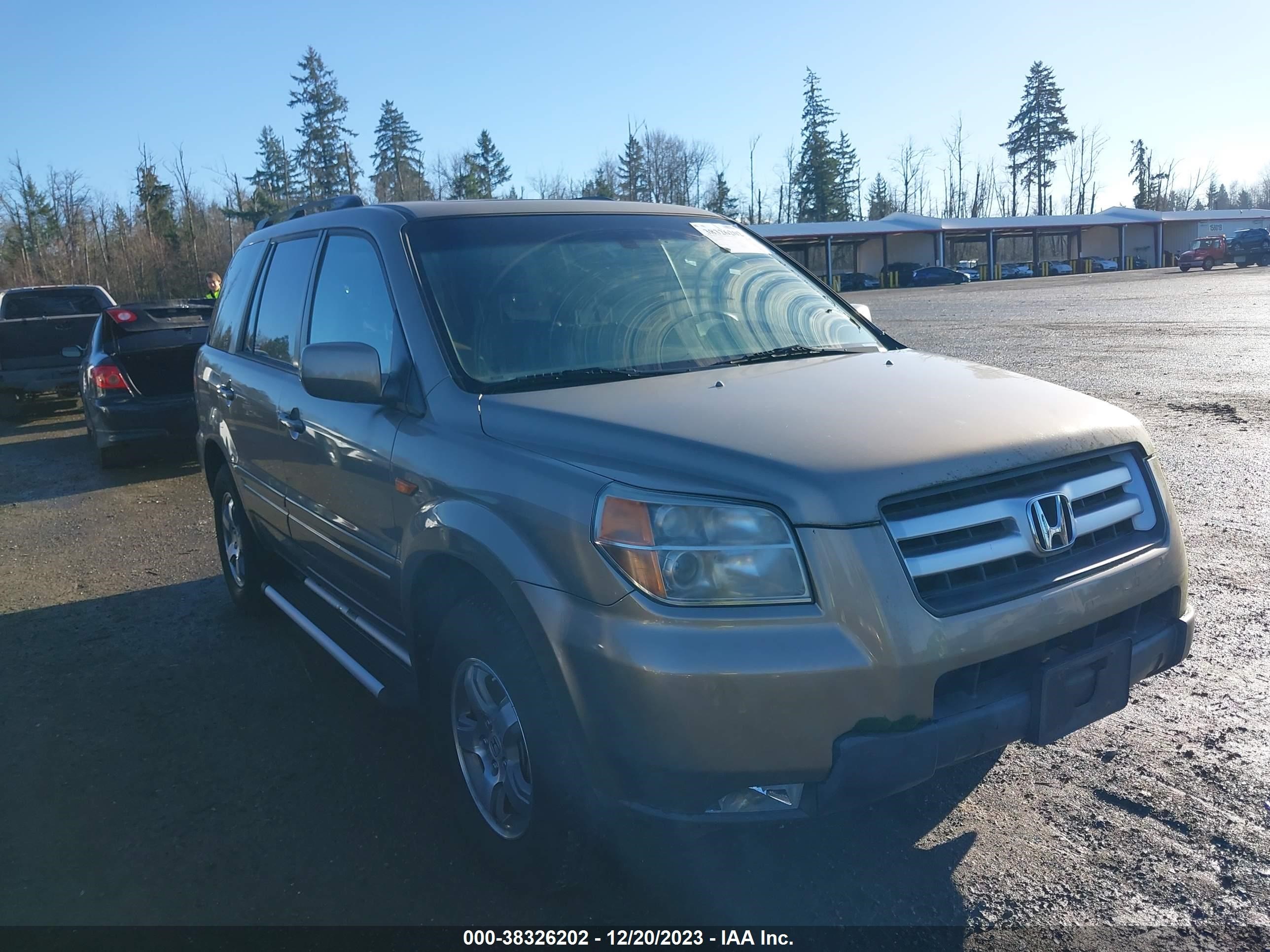 HONDA PILOT 2008 5fnyf18528b047101