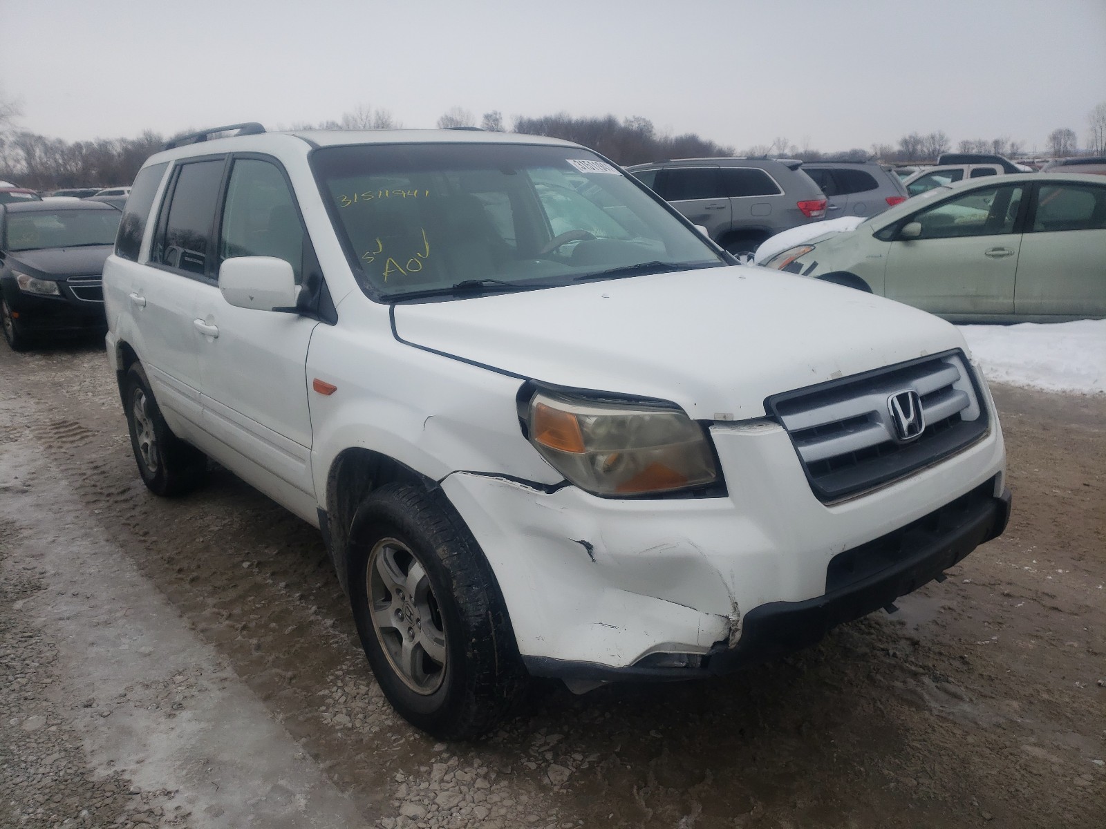 HONDA PILOT EX 2006 5fnyf18536b004867