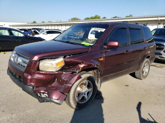 HONDA PILOT EXL 2008 5fnyf18538b033224