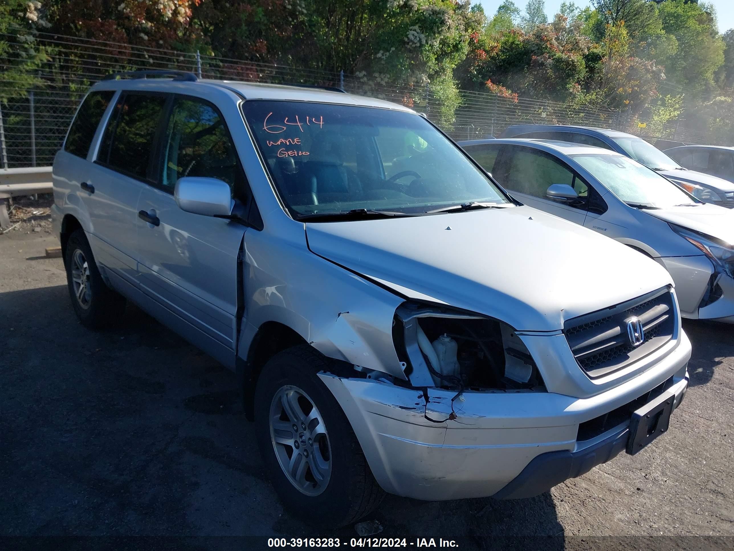 HONDA PILOT 2005 5fnyf18545b051422