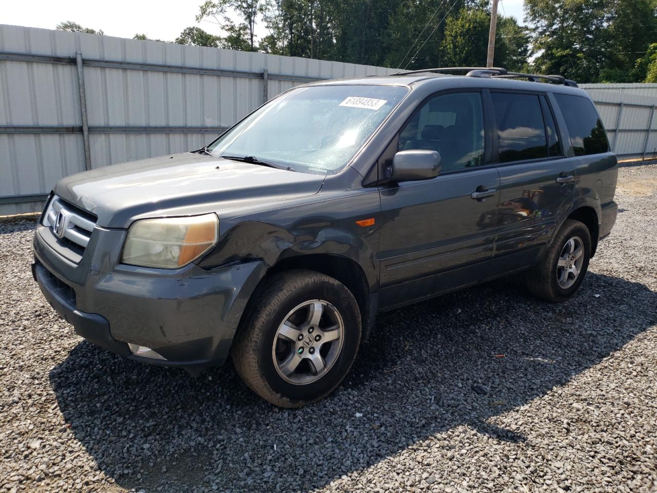 HONDA PILOT 2007 5fnyf18547b000926