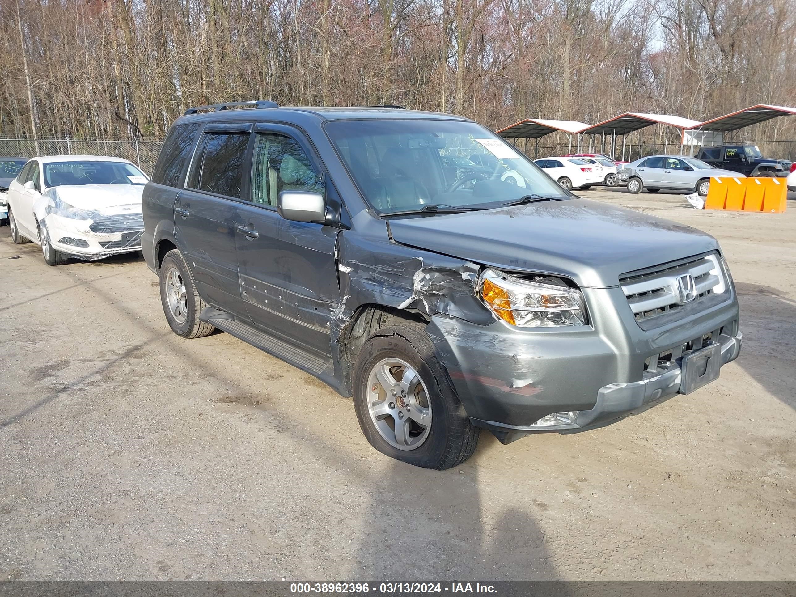 HONDA PILOT 2008 5fnyf18548b029585