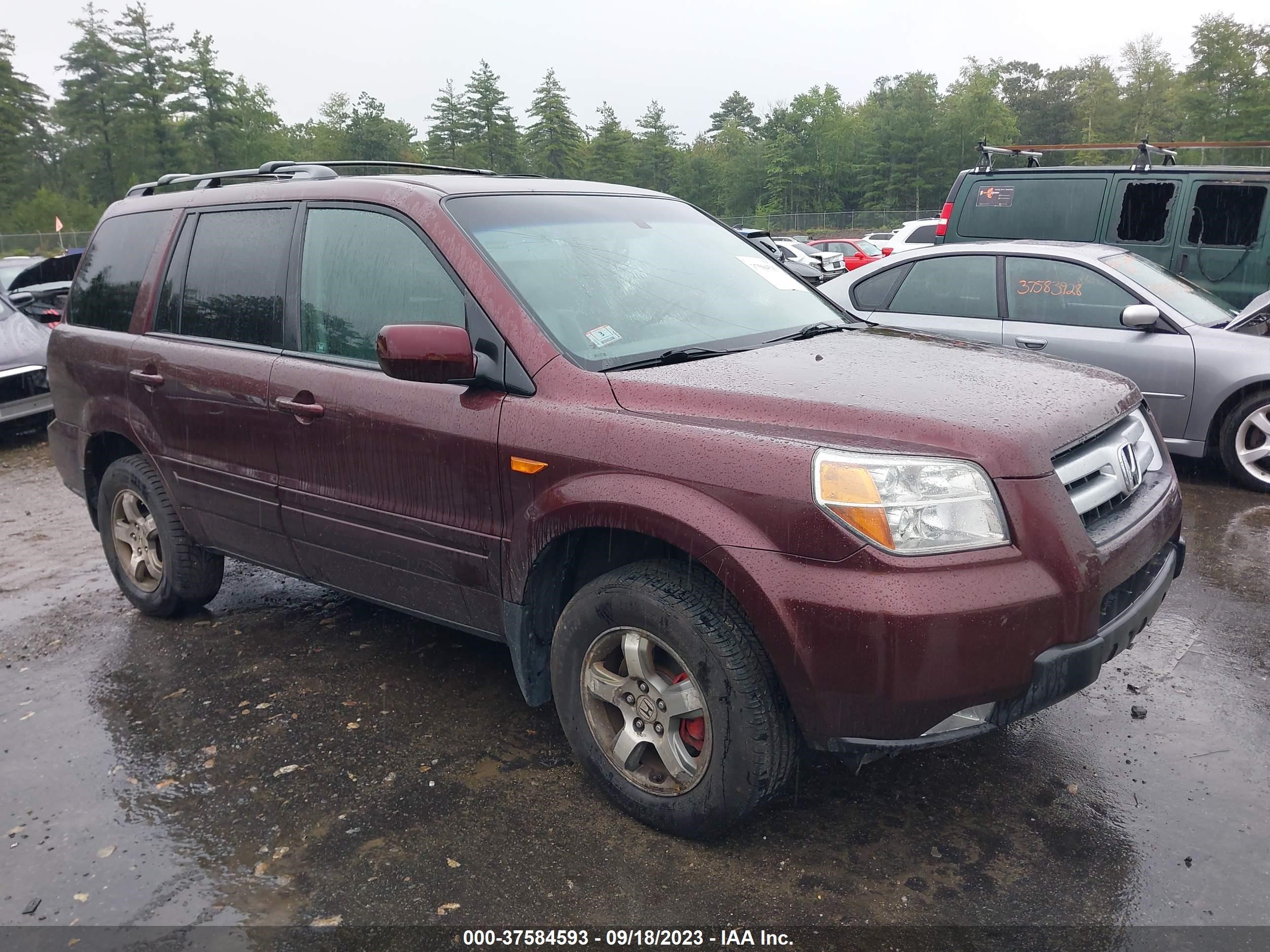 HONDA PILOT 2008 5fnyf18548b049867