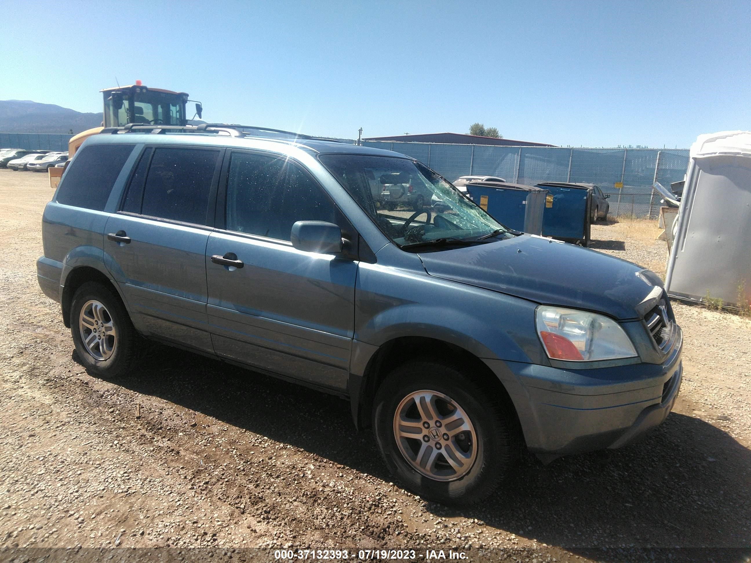 HONDA PILOT 2005 5fnyf18555b043569