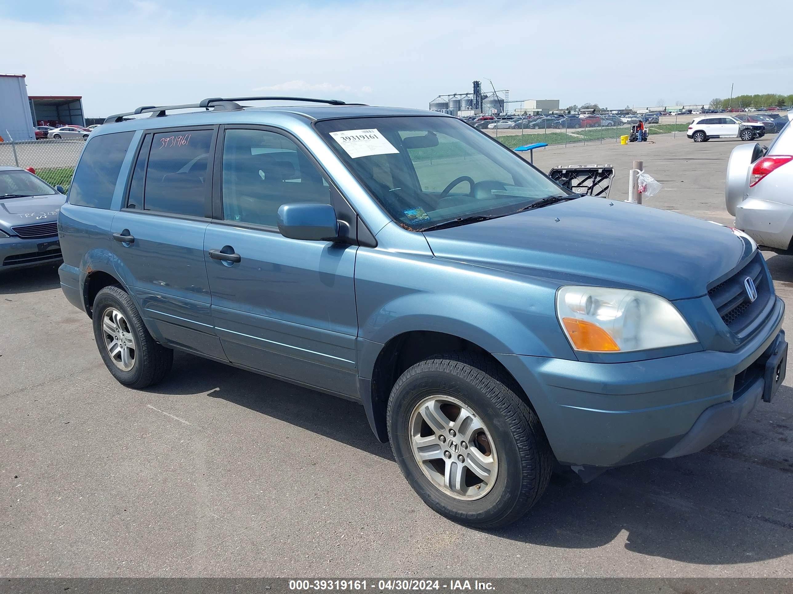 HONDA PILOT 2005 5fnyf18555b055883