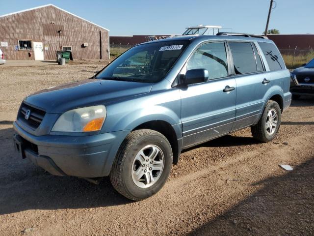 HONDA PILOT EXL 2005 5fnyf18555b065328