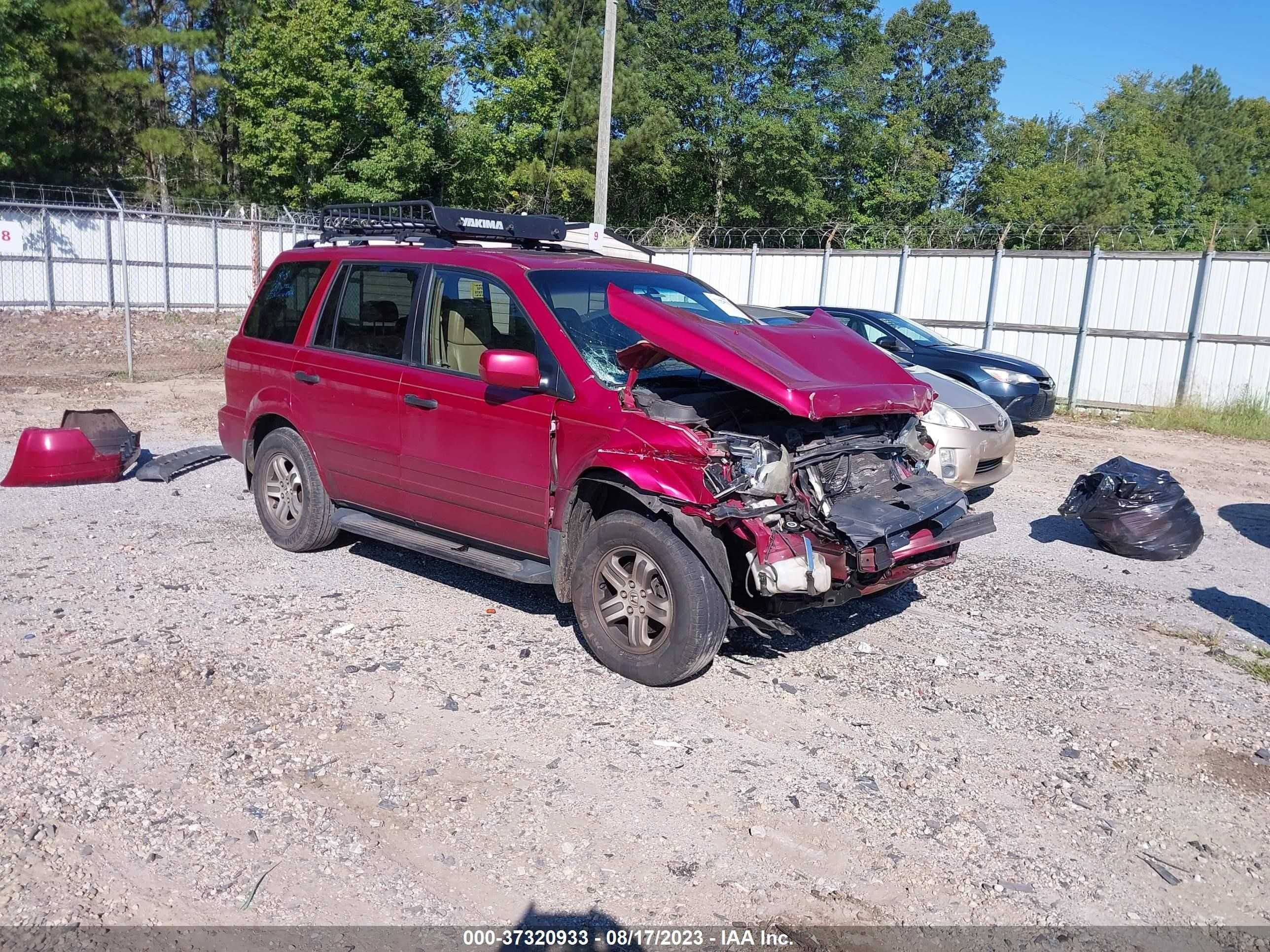 HONDA PILOT 2005 5fnyf18555b068374