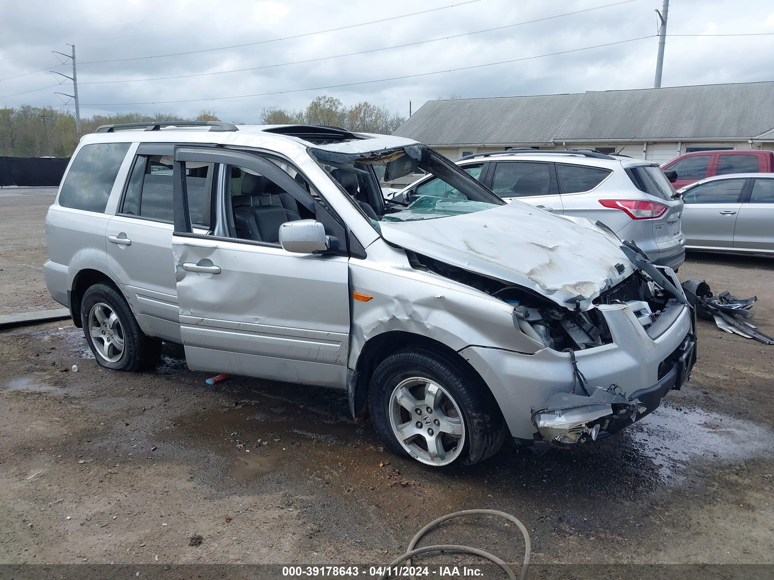 HONDA PILOT 2008 5fnyf18558b002458