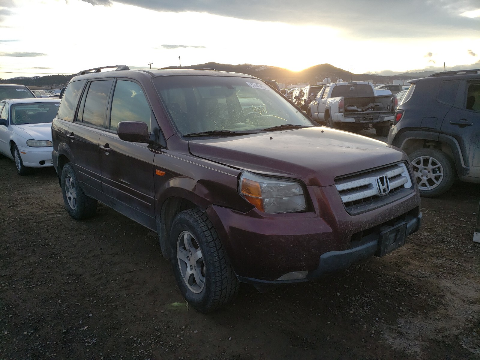 HONDA PILOT EXL 2008 5fnyf18558b002976