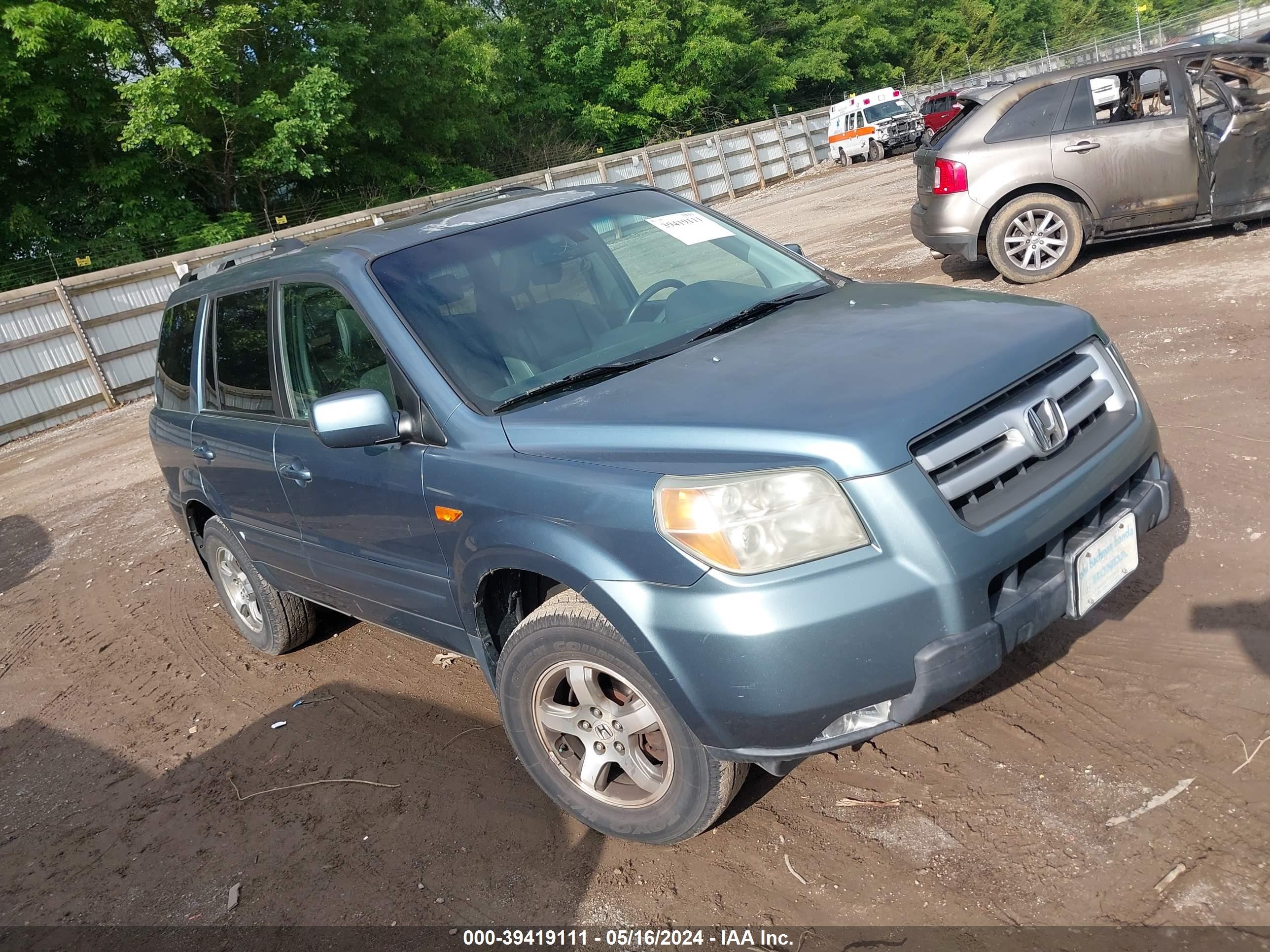 HONDA PILOT 2006 5fnyf18566b021209