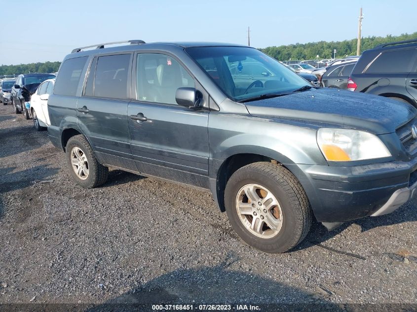 HONDA PILOT 2004 5fnyf18574b006702