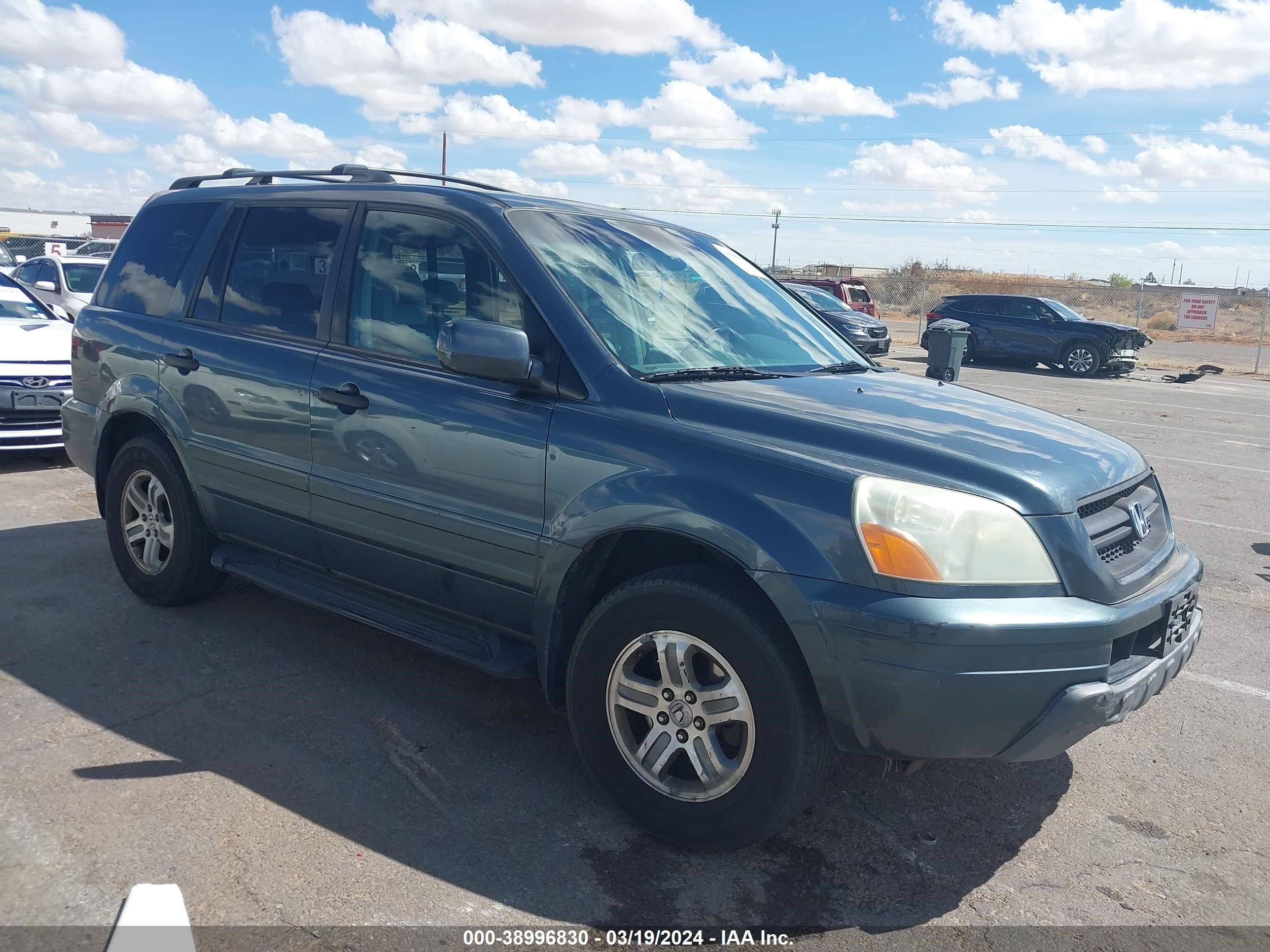 HONDA PILOT 2005 5fnyf18575b005146