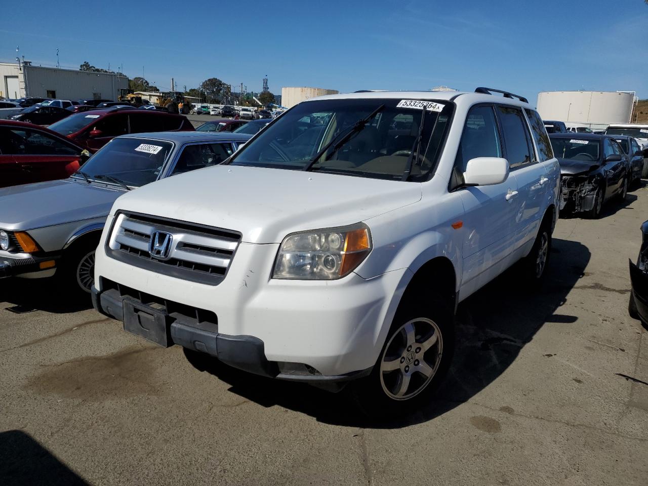 HONDA PILOT 2007 5fnyf18577b017980