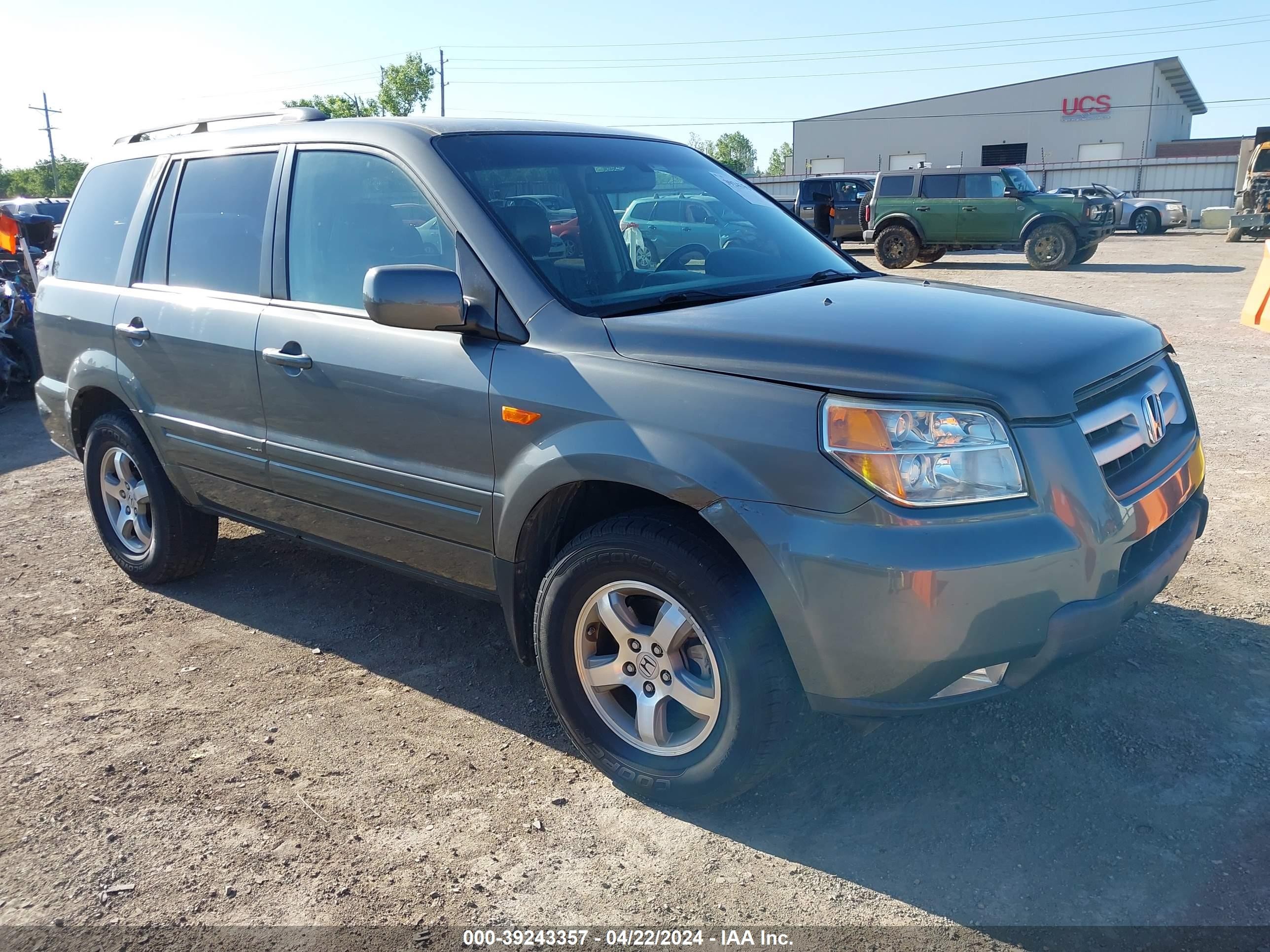 HONDA PILOT 2008 5fnyf18578b035963