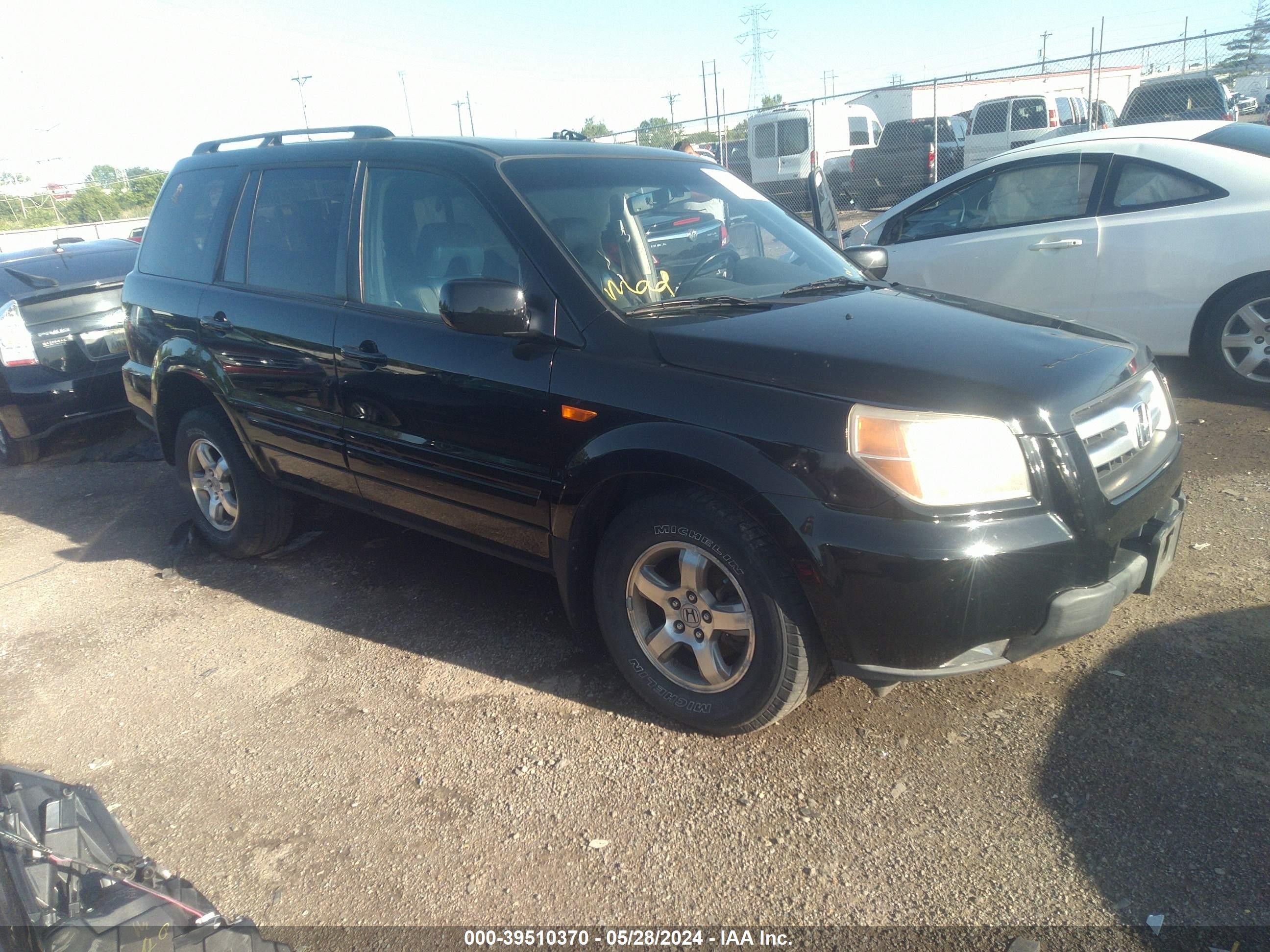 HONDA PILOT 2008 5fnyf18578b056523