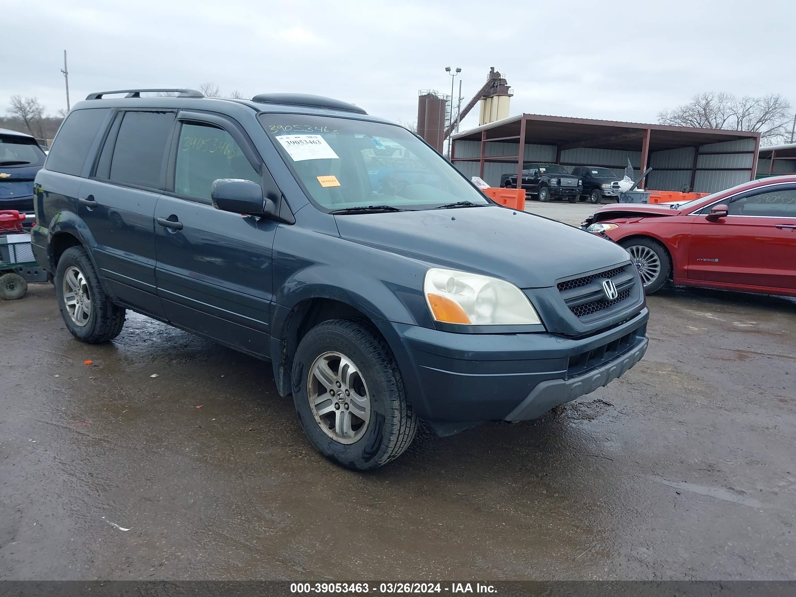 HONDA PILOT 2005 5fnyf18595b058026