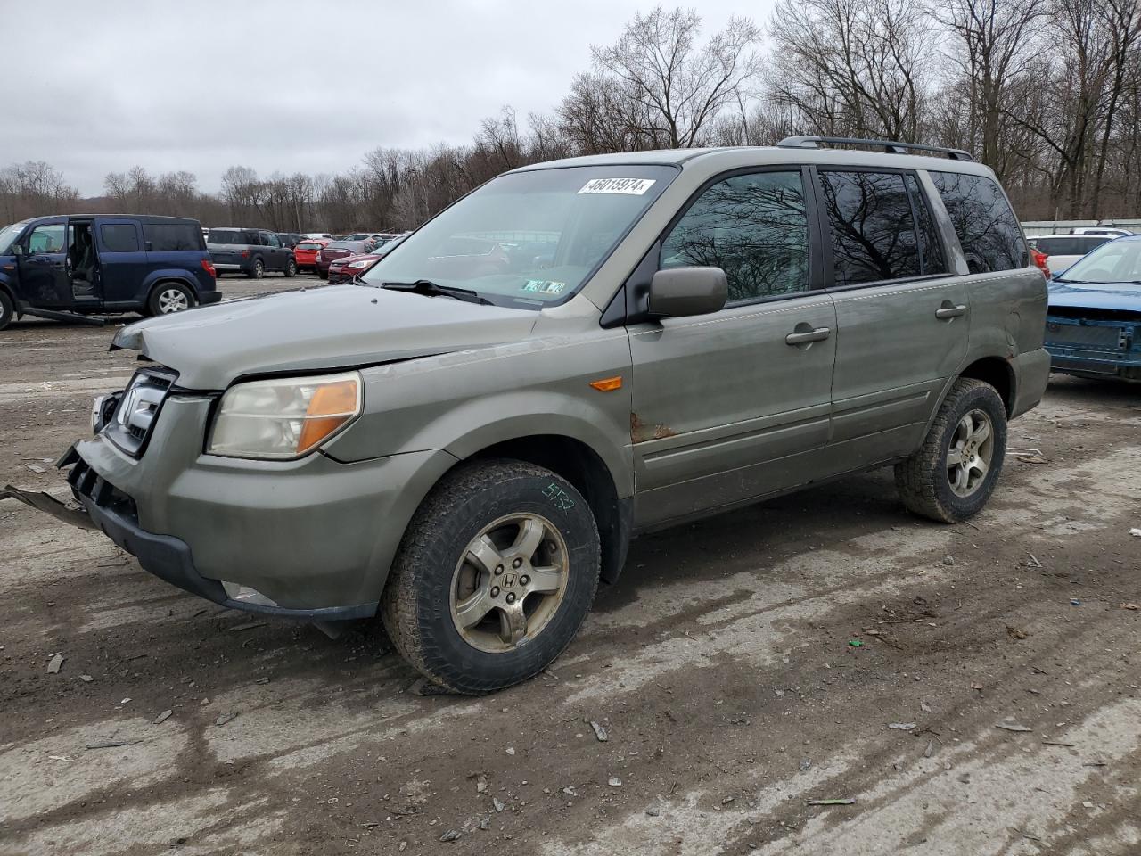 HONDA PILOT 2007 5fnyf18597b019486