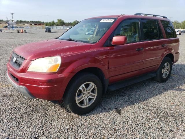 HONDA PILOT EXL 2004 5fnyf185x4b011781