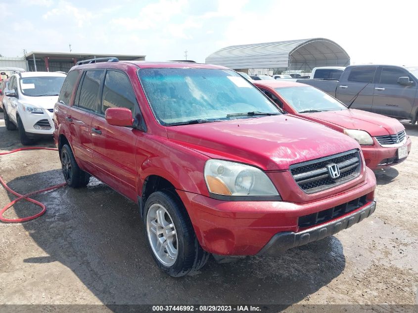 HONDA PILOT 2005 5fnyf185x5b001396