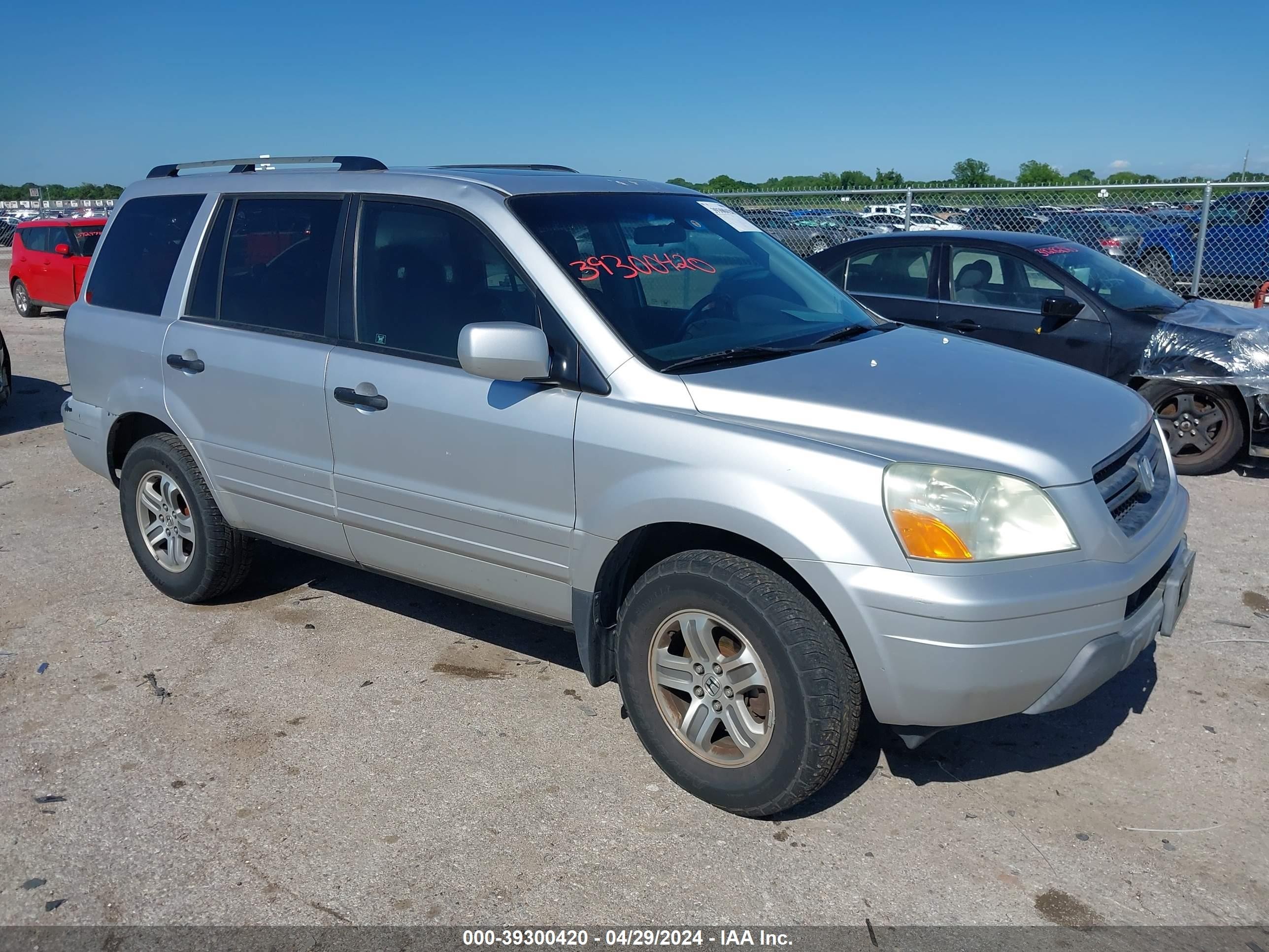 HONDA PILOT 2005 5fnyf185x5b024323