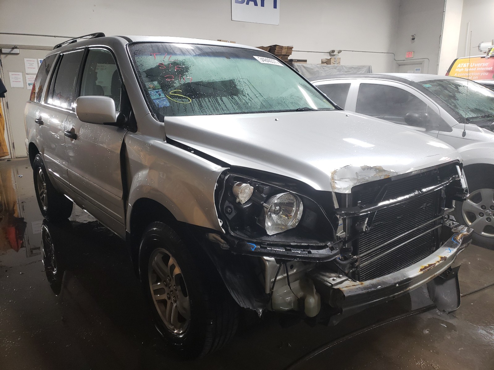 HONDA PILOT EXL 2005 5fnyf185x5b031255