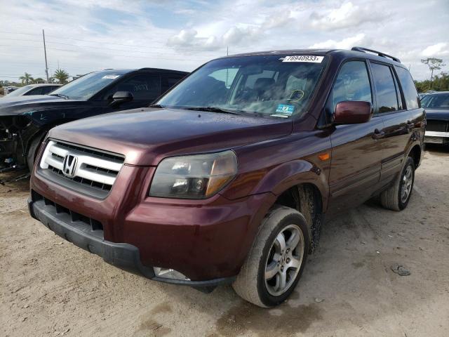 HONDA PILOT 2007 5fnyf185x7b023241