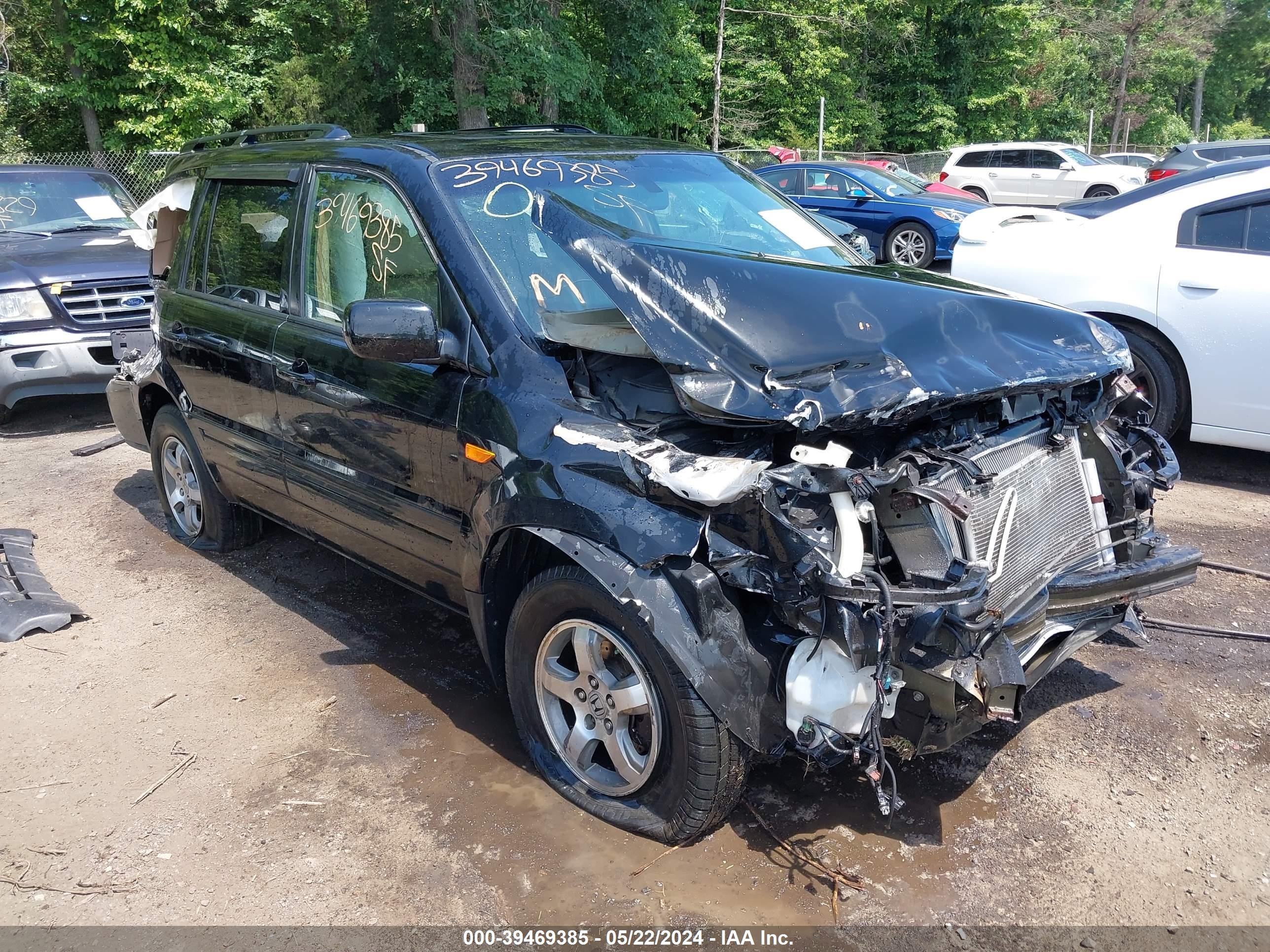 HONDA PILOT 2008 5fnyf185x8b050067