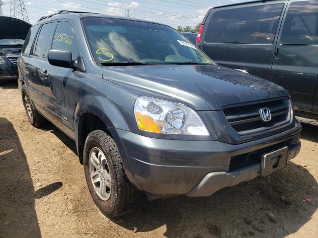 HONDA PILOT EXL 2005 5fnyf18605b000931