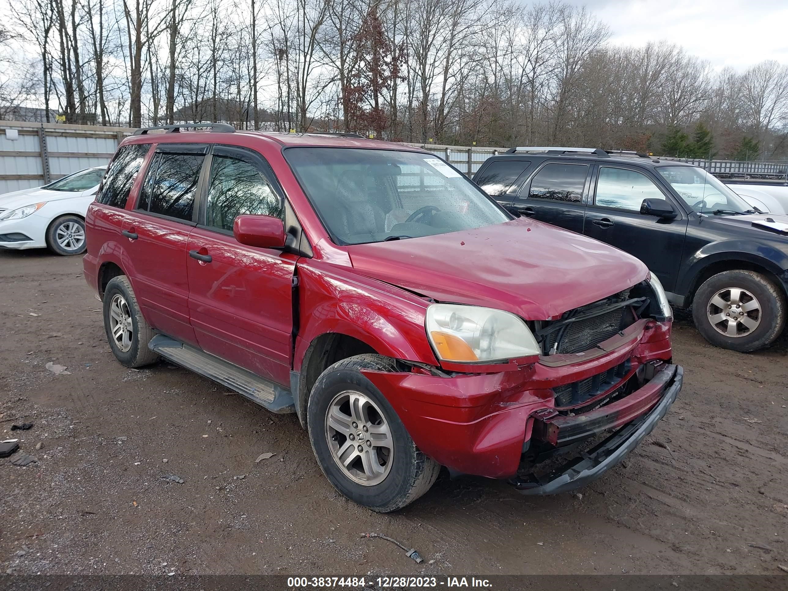 HONDA PILOT 2005 5fnyf18605b067707