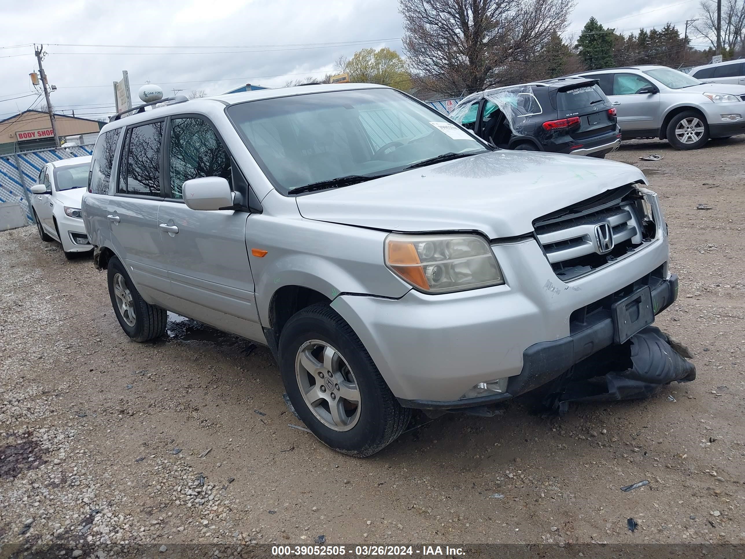 HONDA PILOT 2008 5fnyf18608b002344