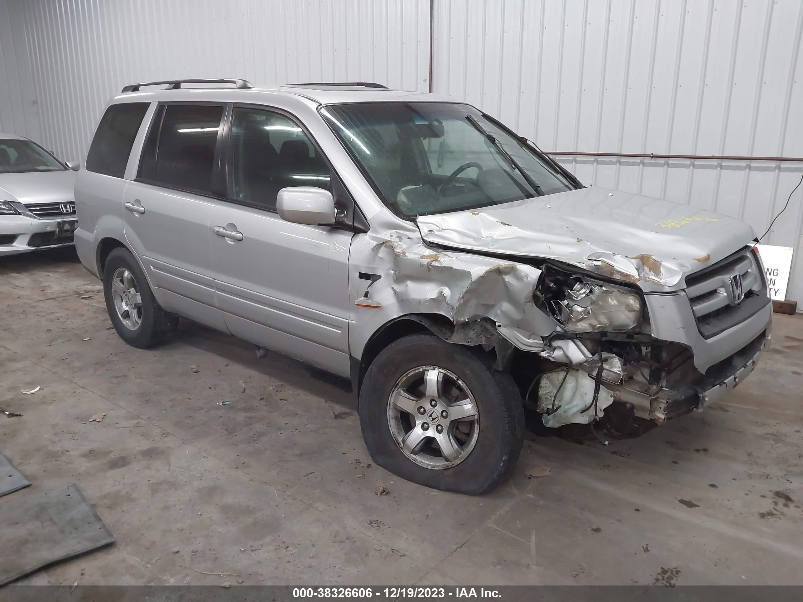 HONDA PILOT 2008 5fnyf18608b056226