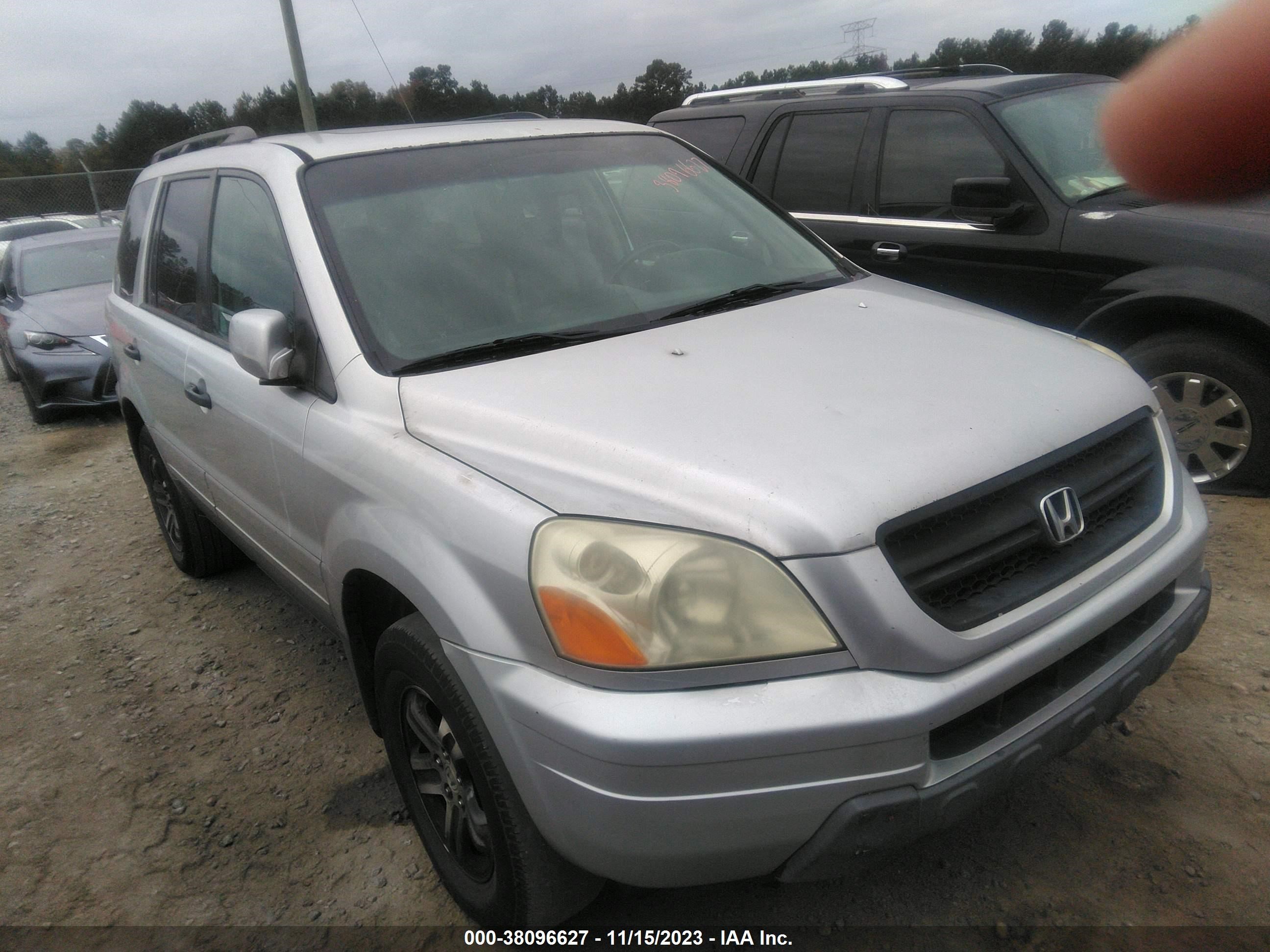 HONDA PILOT 2005 5fnyf18615b015809