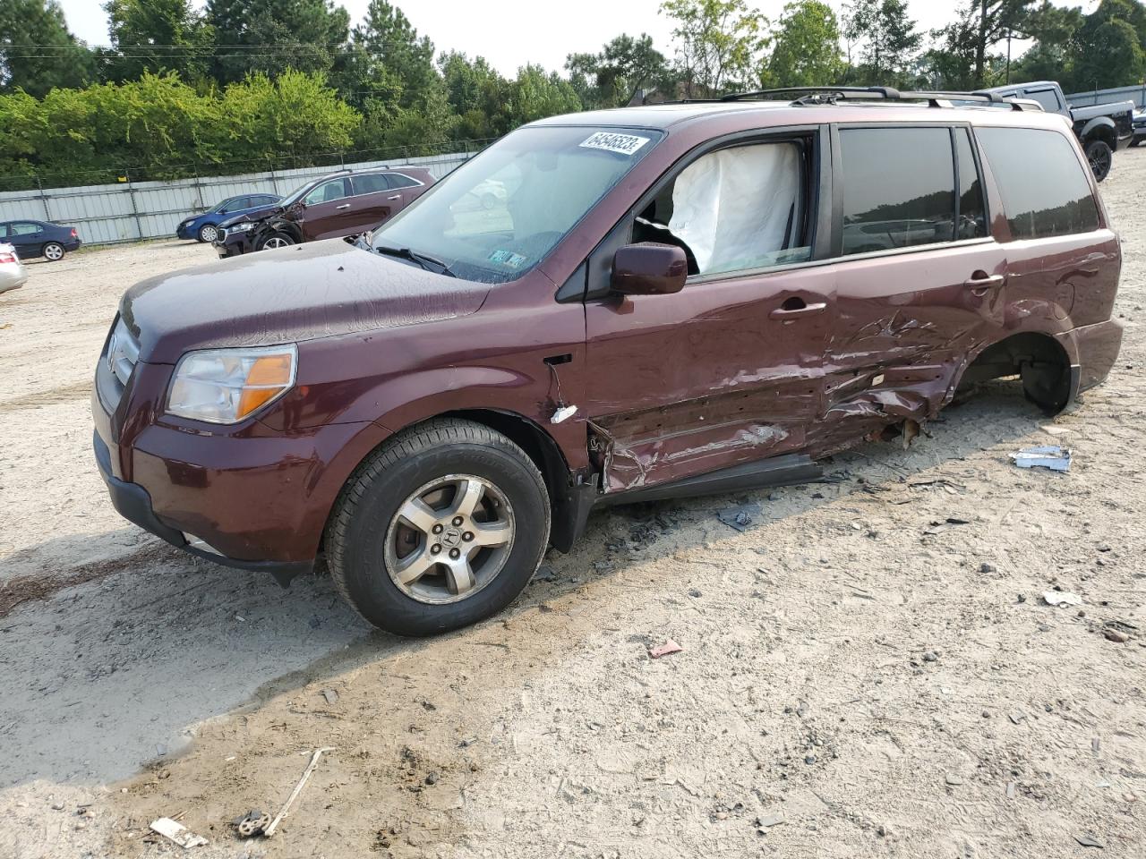 HONDA PILOT 2008 5fnyf18618b008475