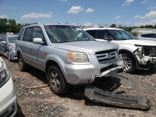 HONDA PILOT EXL 2007 5fnyf18627b009505