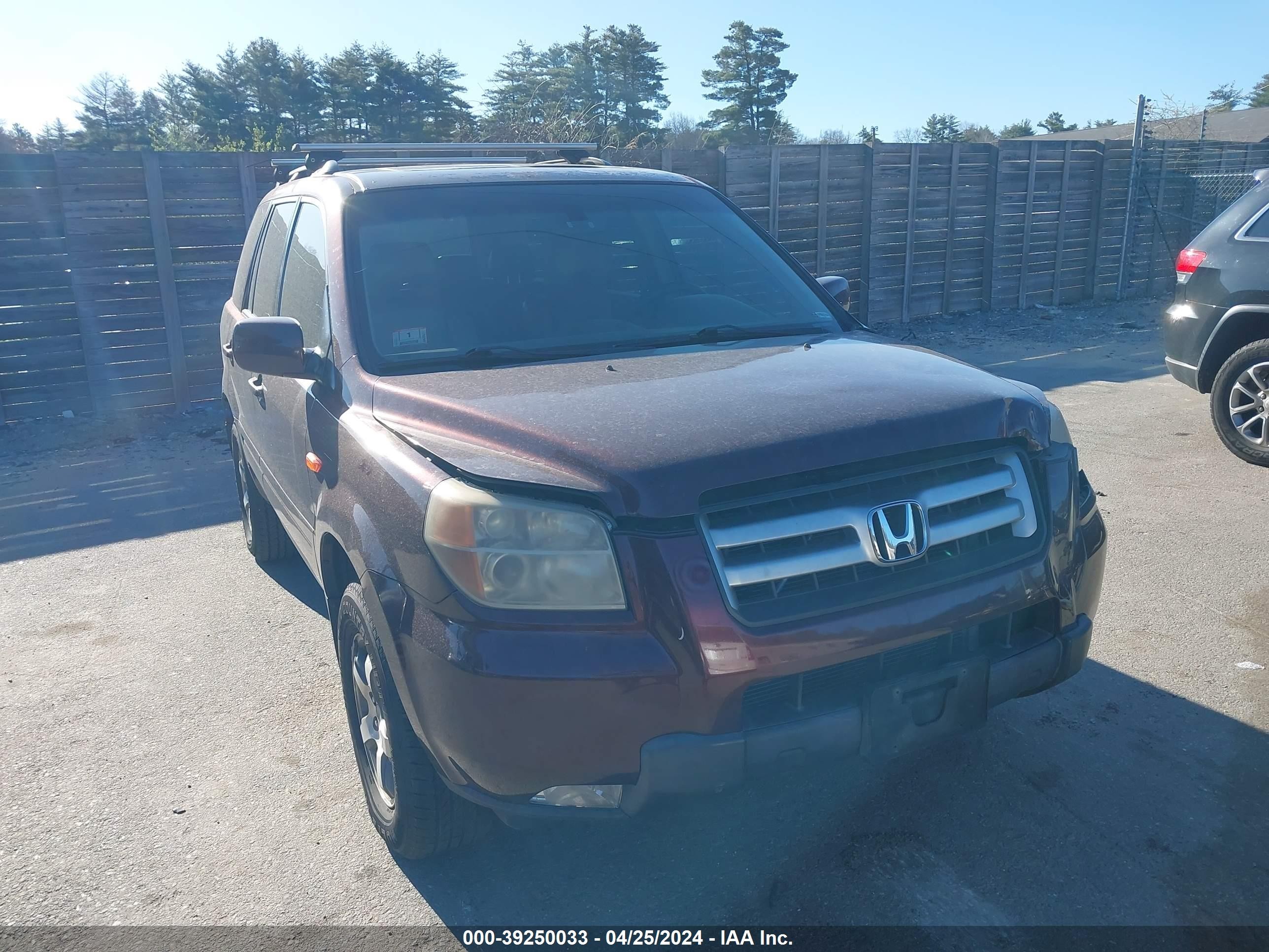 HONDA PILOT 2008 5fnyf18628b040304