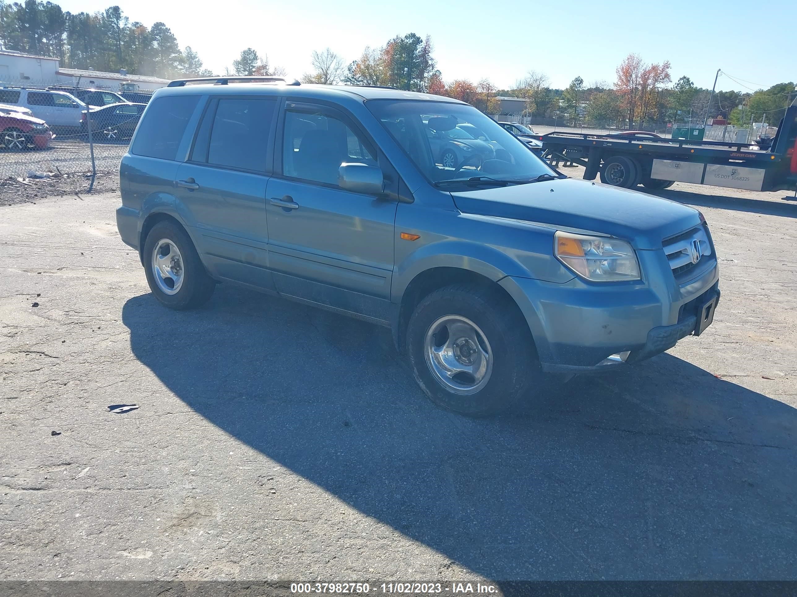 HONDA PILOT 2006 5fnyf18636b020107