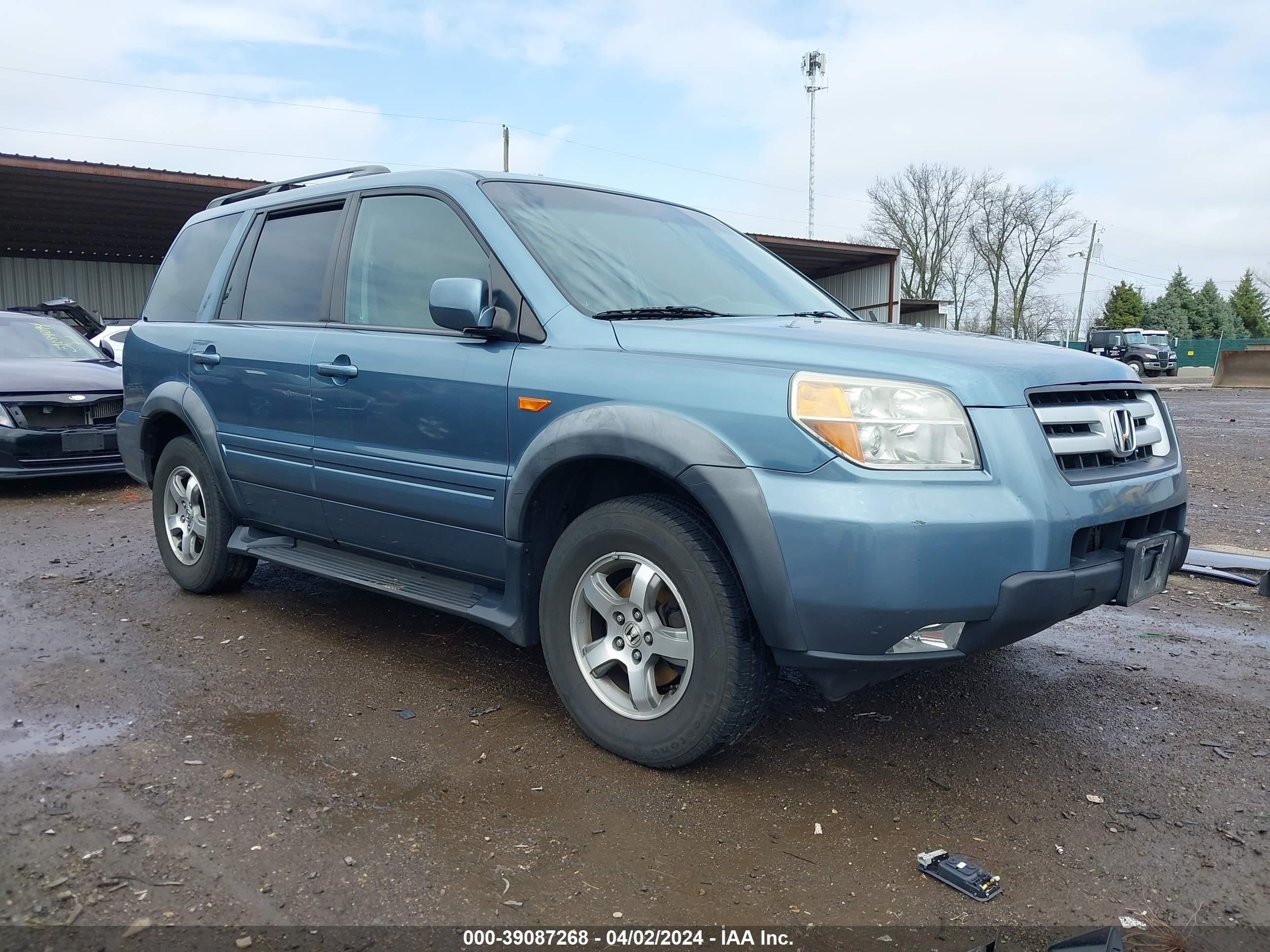 HONDA PILOT 2006 5fnyf18656b019170