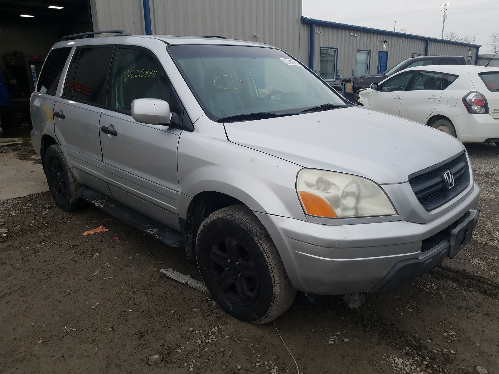 HONDA PILOT EXL 2005 5fnyf18665b031293