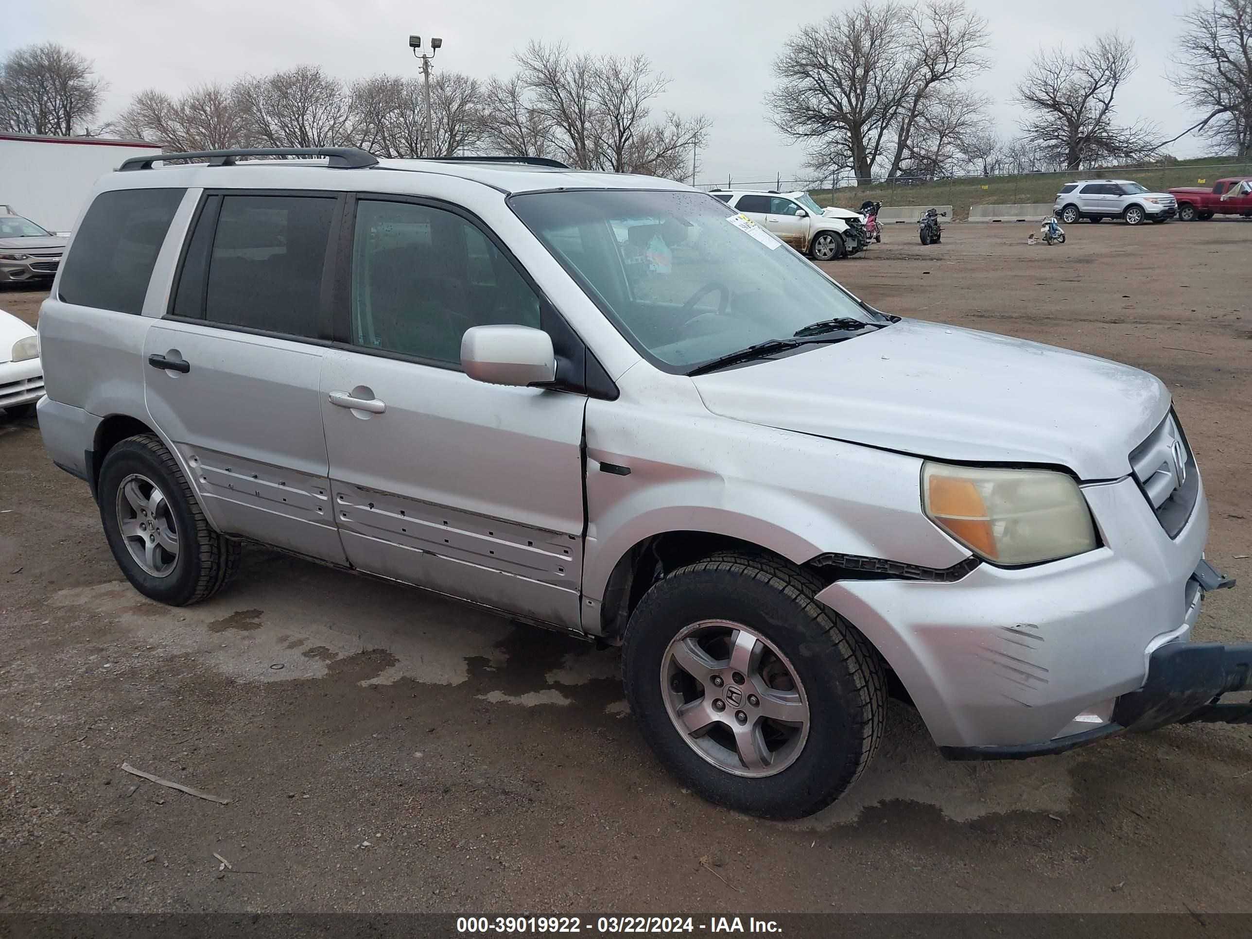 HONDA PILOT 2006 5fnyf18666b017525