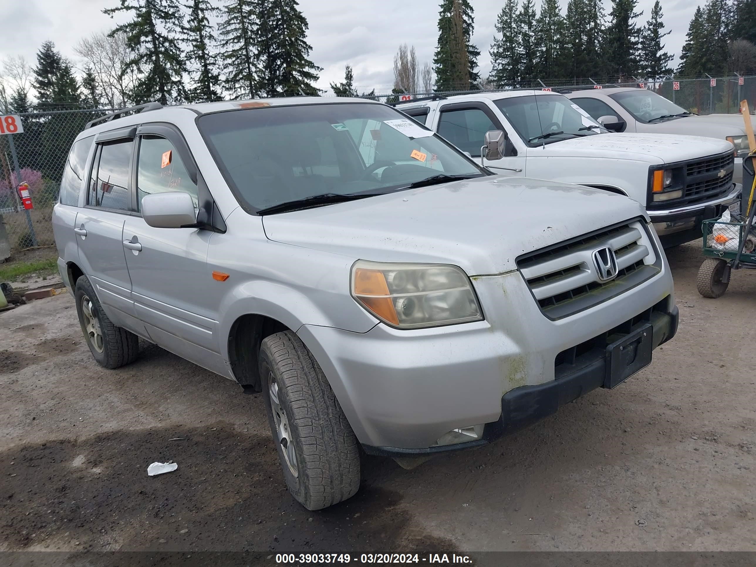 HONDA PILOT 2006 5fnyf18686b004503