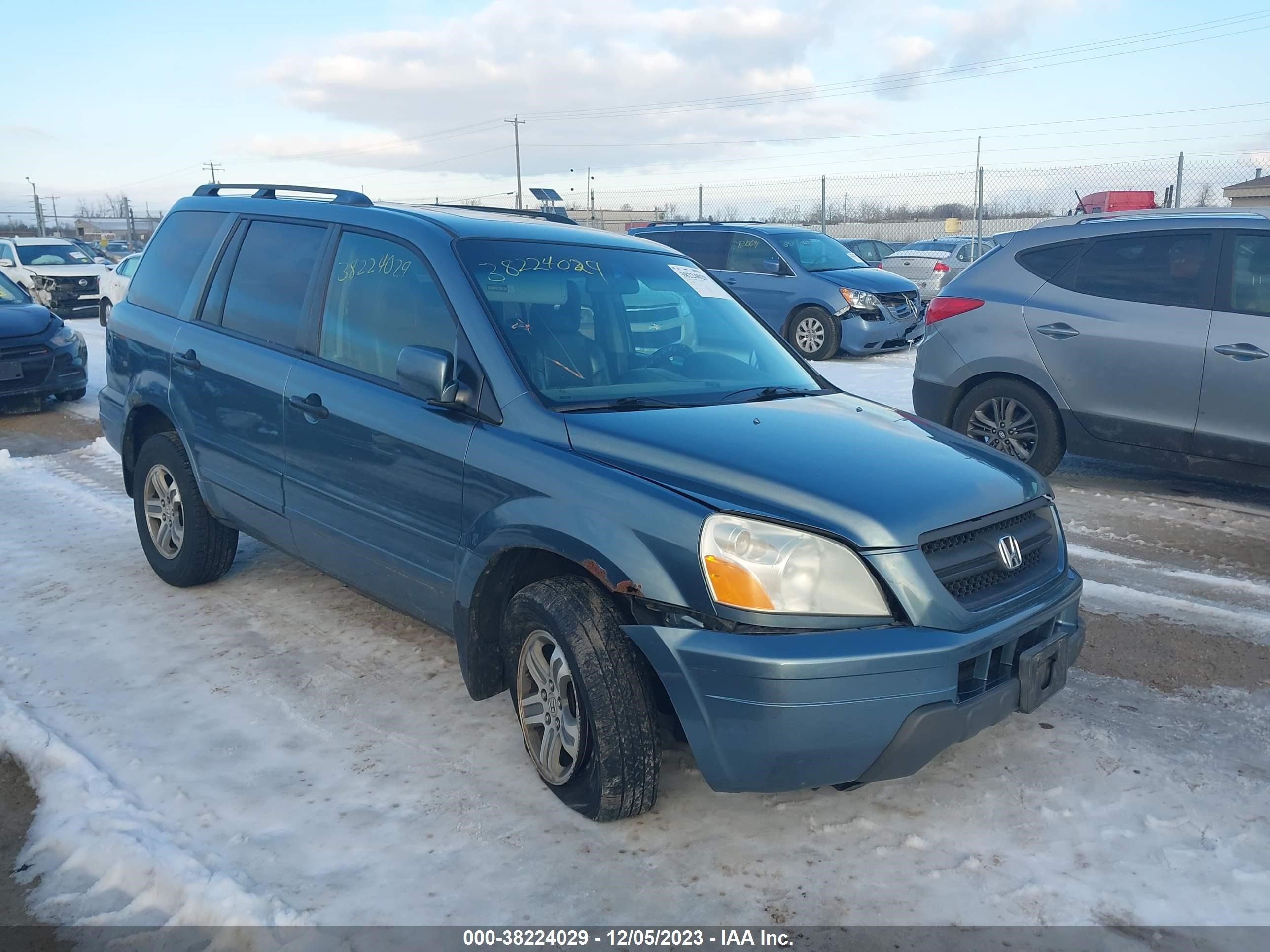 HONDA PILOT 2005 5fnyf18695b022085