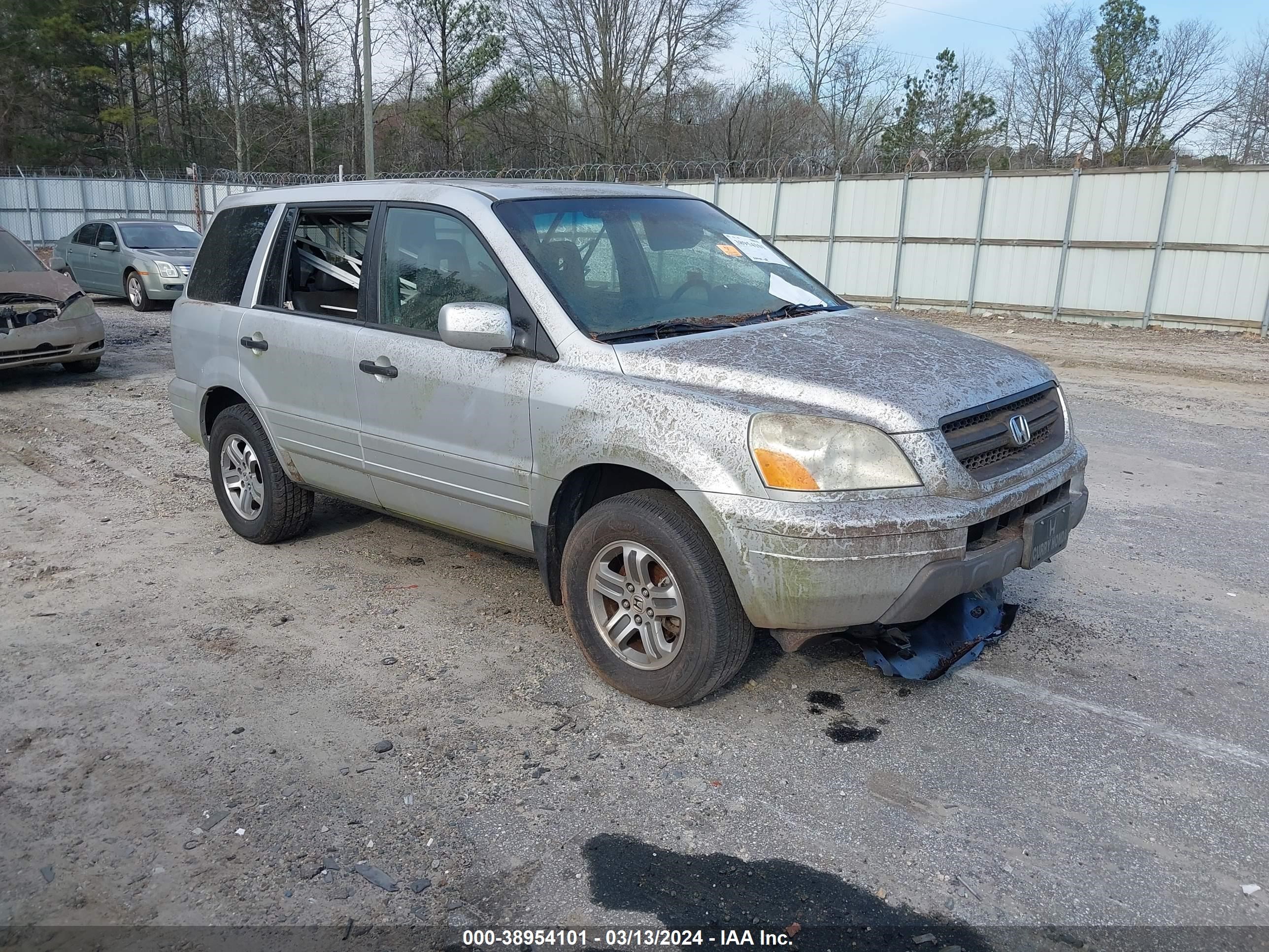 HONDA PILOT 2005 5fnyf186x5b003137