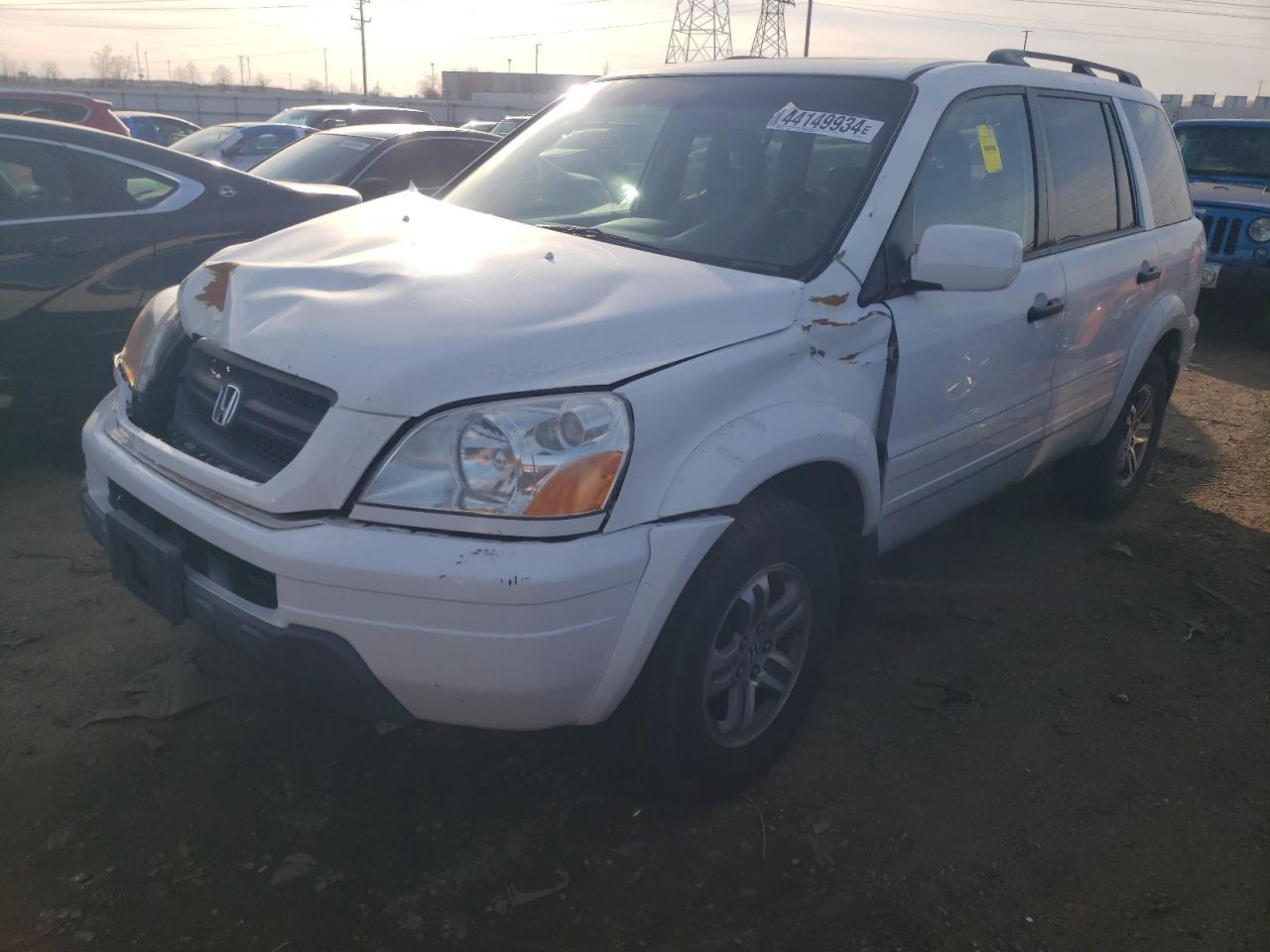 HONDA PILOT 2005 5fnyf186x5b004534