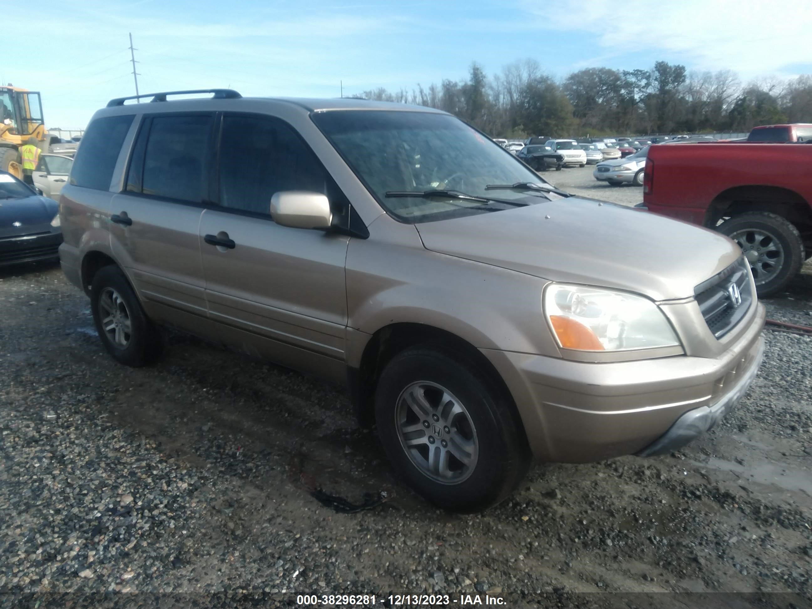 HONDA PILOT 2005 5fnyf186x5b060490