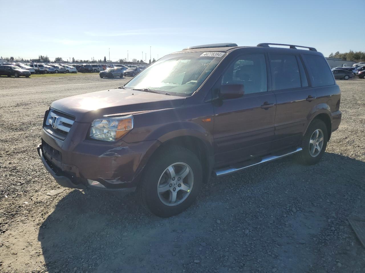 HONDA PILOT 2007 5fnyf18707b027266