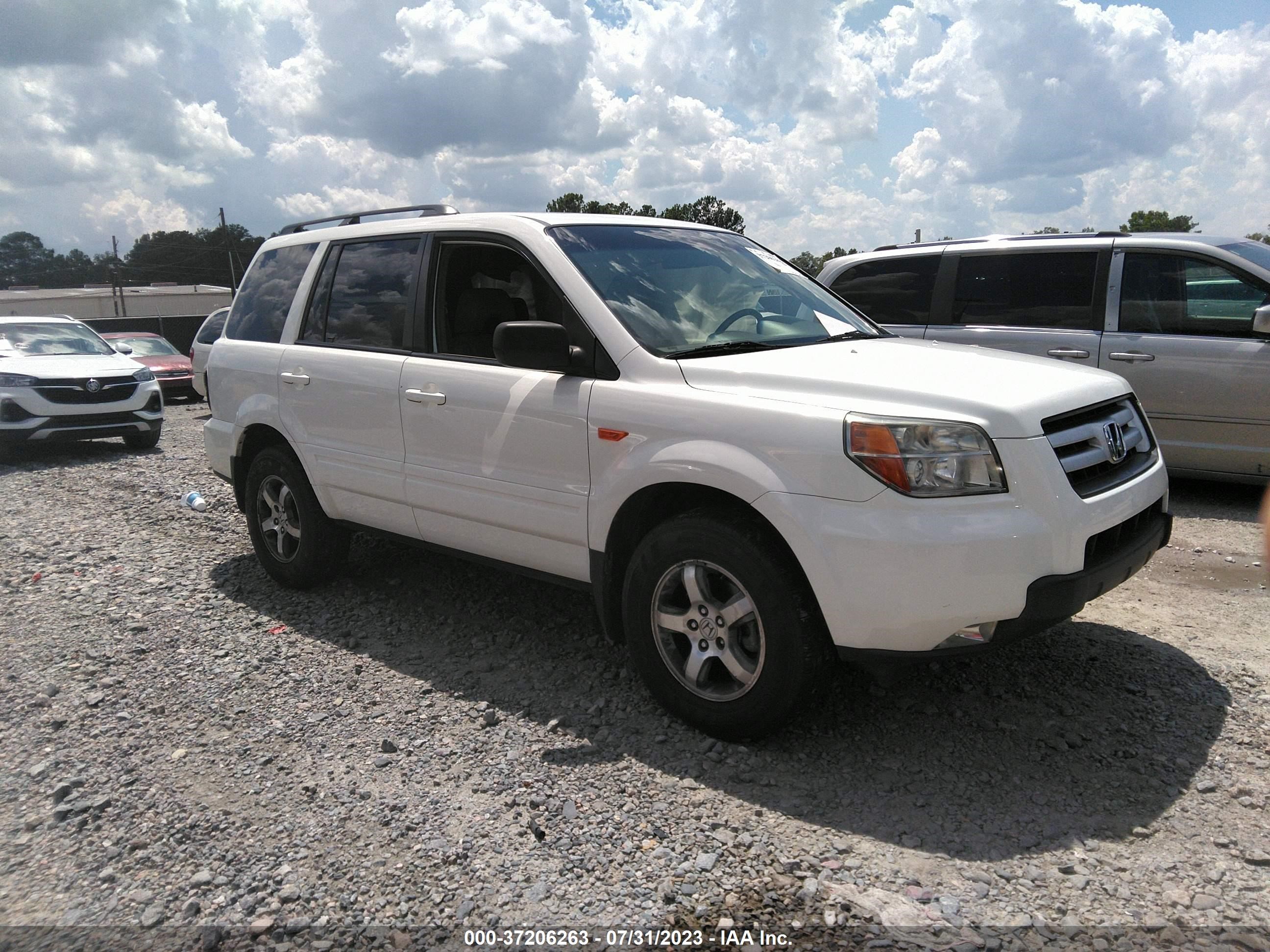 HONDA PILOT 2008 5fnyf18718b007139