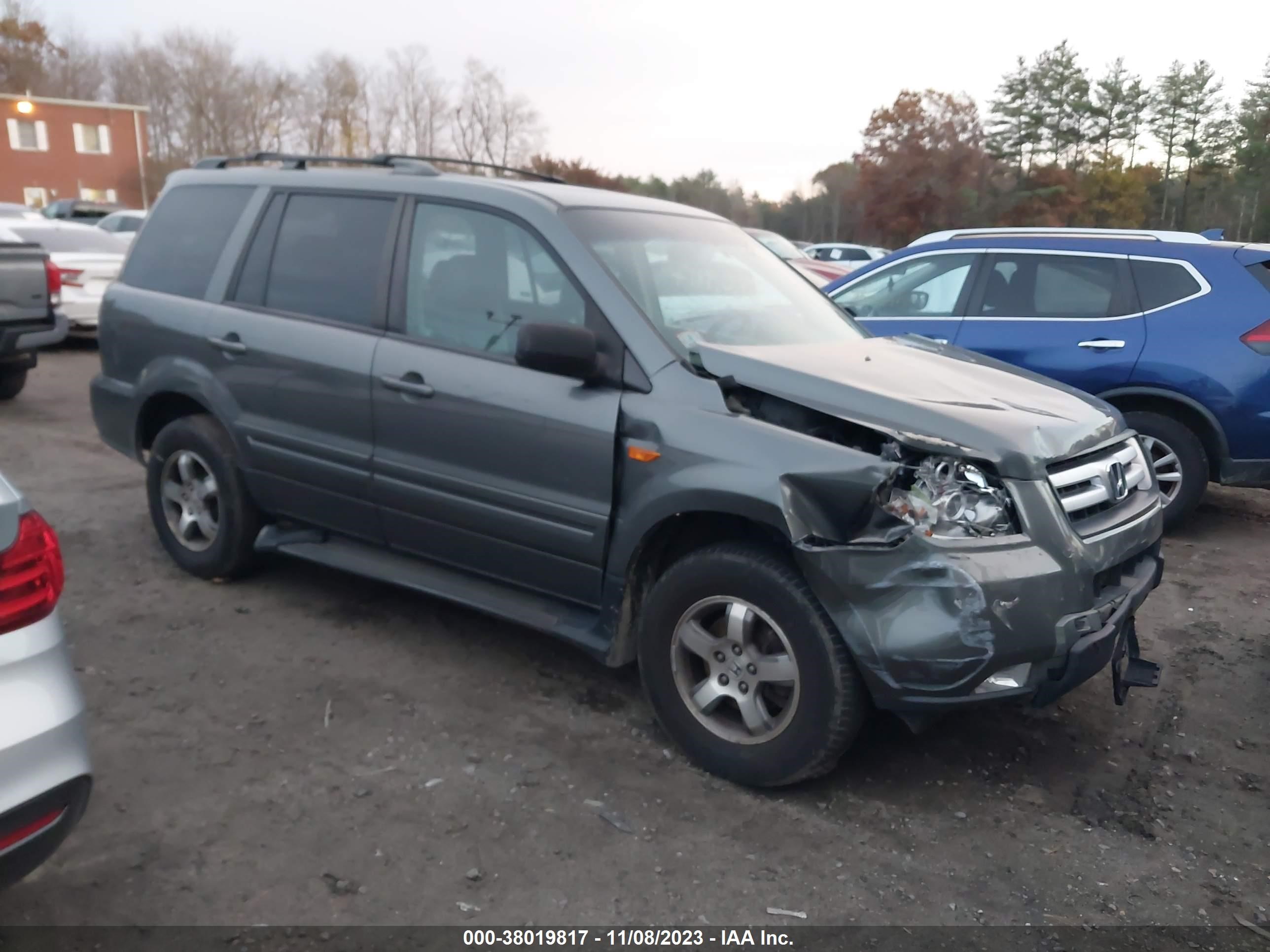 HONDA PILOT 2008 5fnyf18738b000645