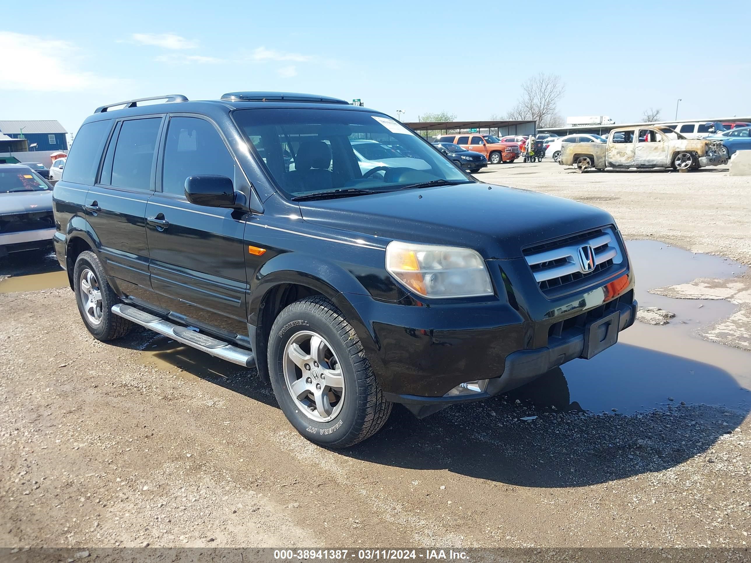 HONDA PILOT 2008 5fnyf18738b010060